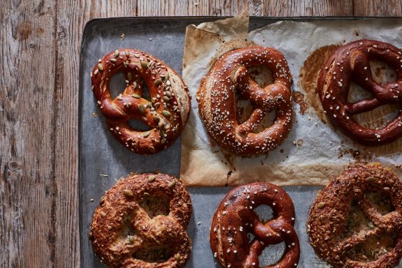 Pretzels for every occasion Salty, Cheesy or Seeded