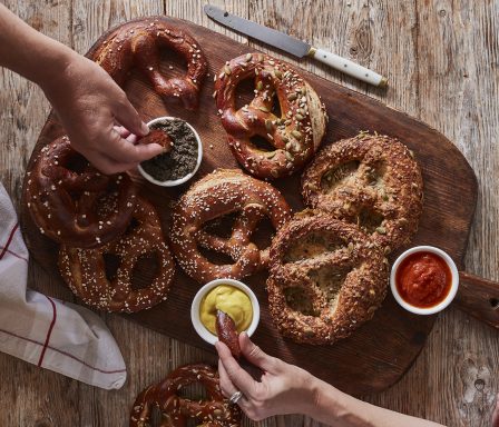 Share a Pretzel Platter Sharing platter